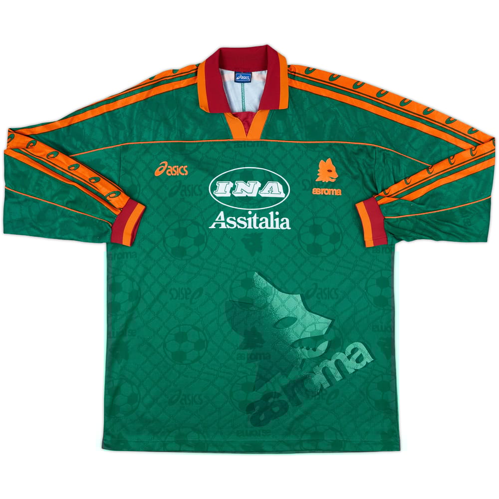 1995-96 Roma Third L/S Shirt - 8/10 - (XL)