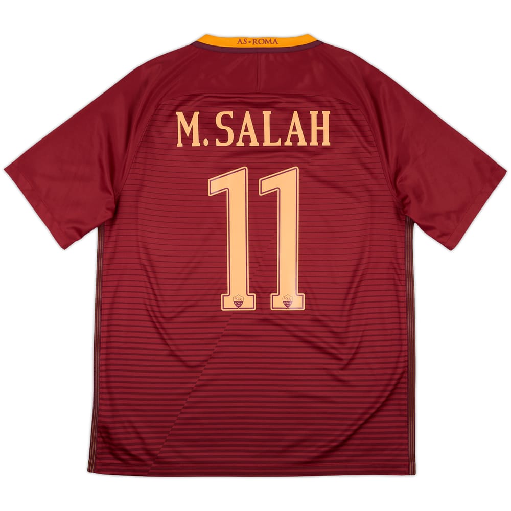 2016-17 Roma Home Shirt M.Salah #11 - 10/10 - (L)