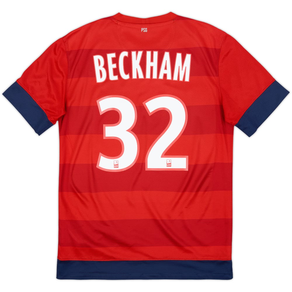 2012-13 Paris Saint-Germain Away Shirt Beckham #32 - 7/10 - (S)