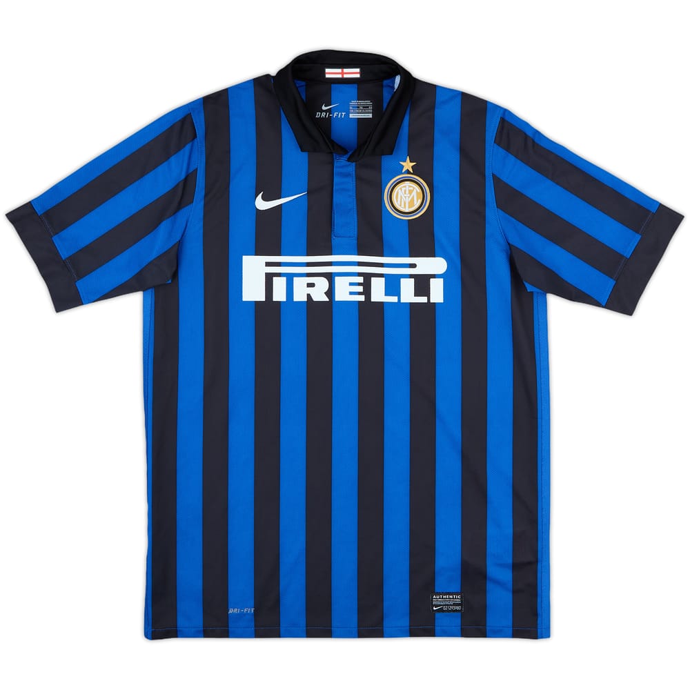 2011-12 Inter Milan Home Shirt - 9/10 - (XL.Boys)