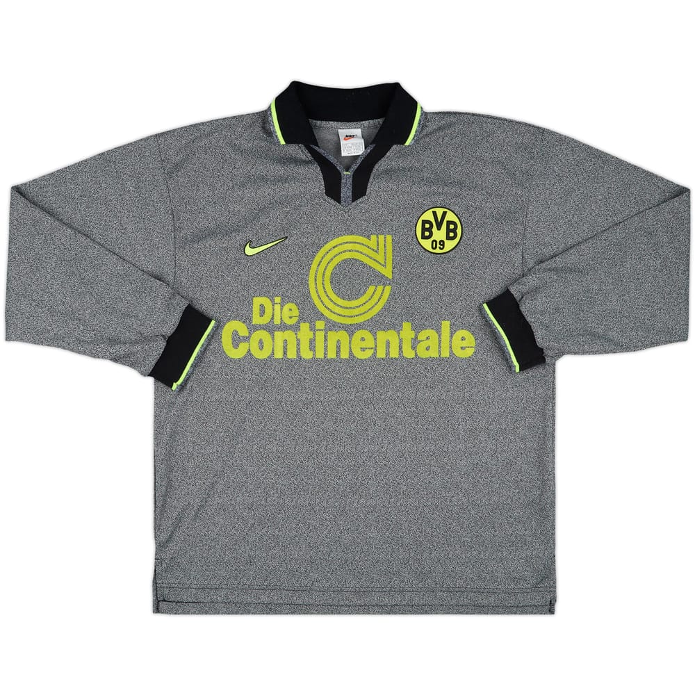 1997-98 Borussia Dortmund Match Issue Away L/S Shirt #3