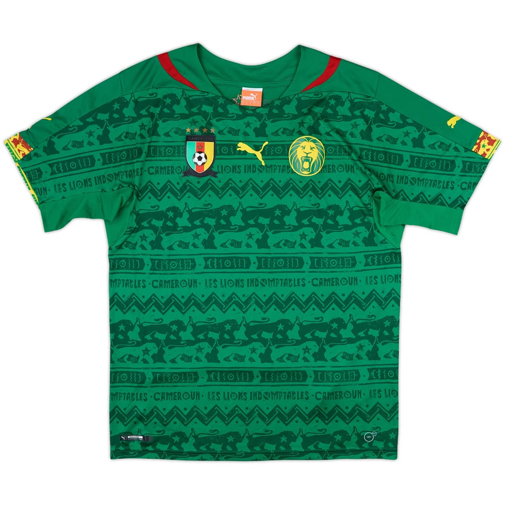 2014-16 Cameroon Home Shirt - 8/10 - (L)