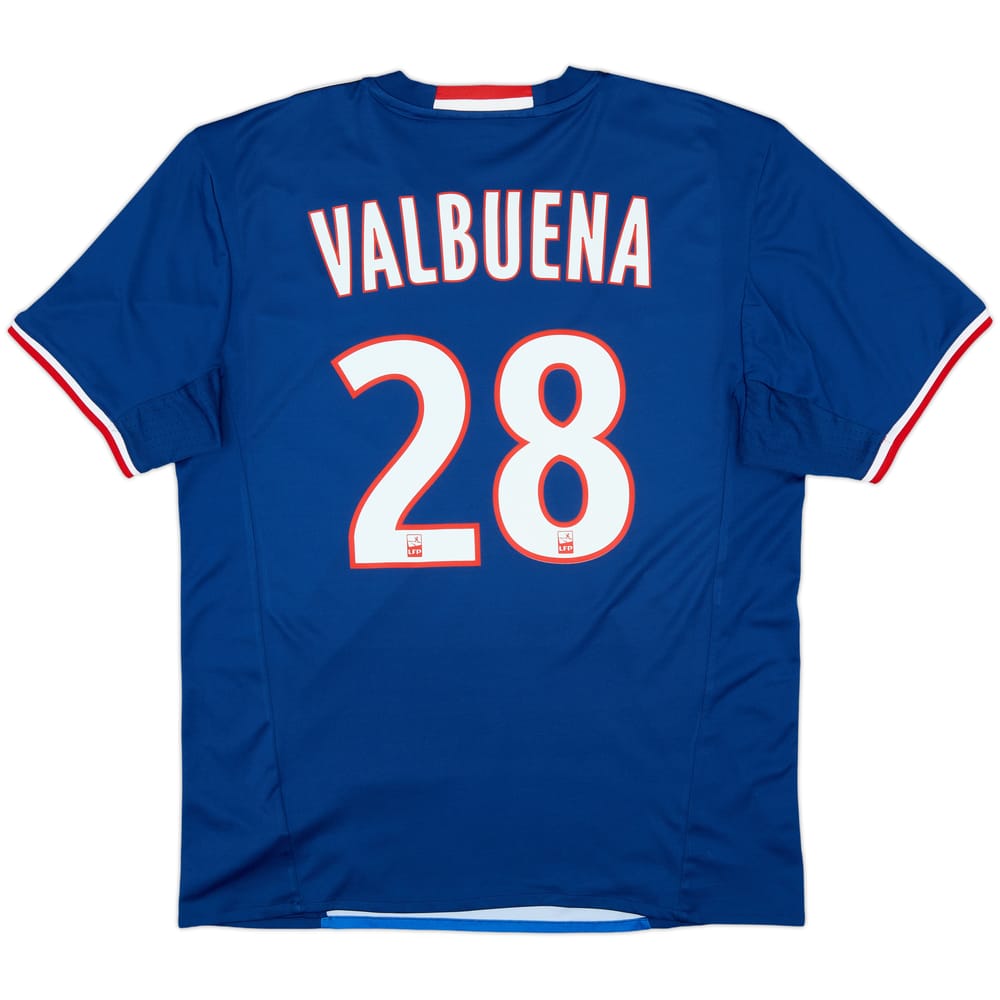 2016-17 Lyon Away Shirt Valbuena #28 - 8/10 - (M)