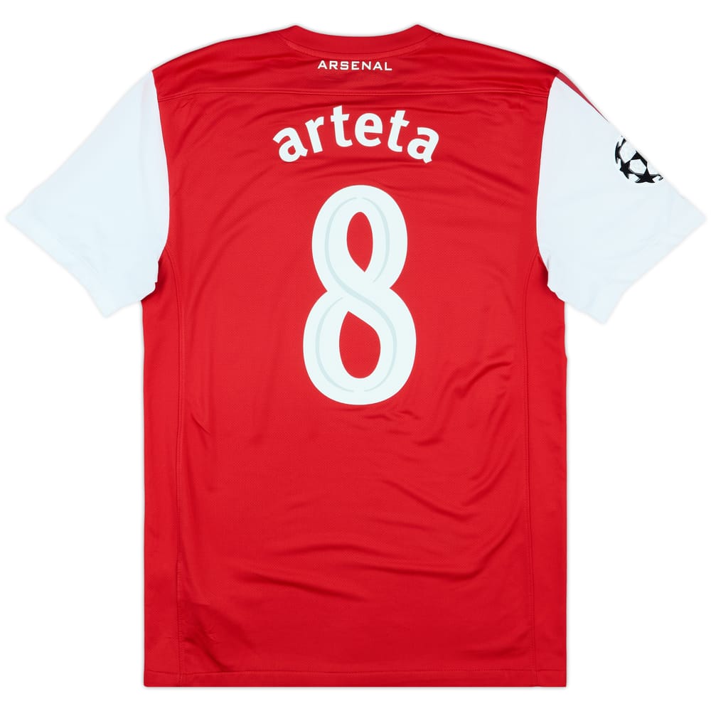2011-12 Arsenal Home Shirt Arteta #8 - 10/10 - (M)