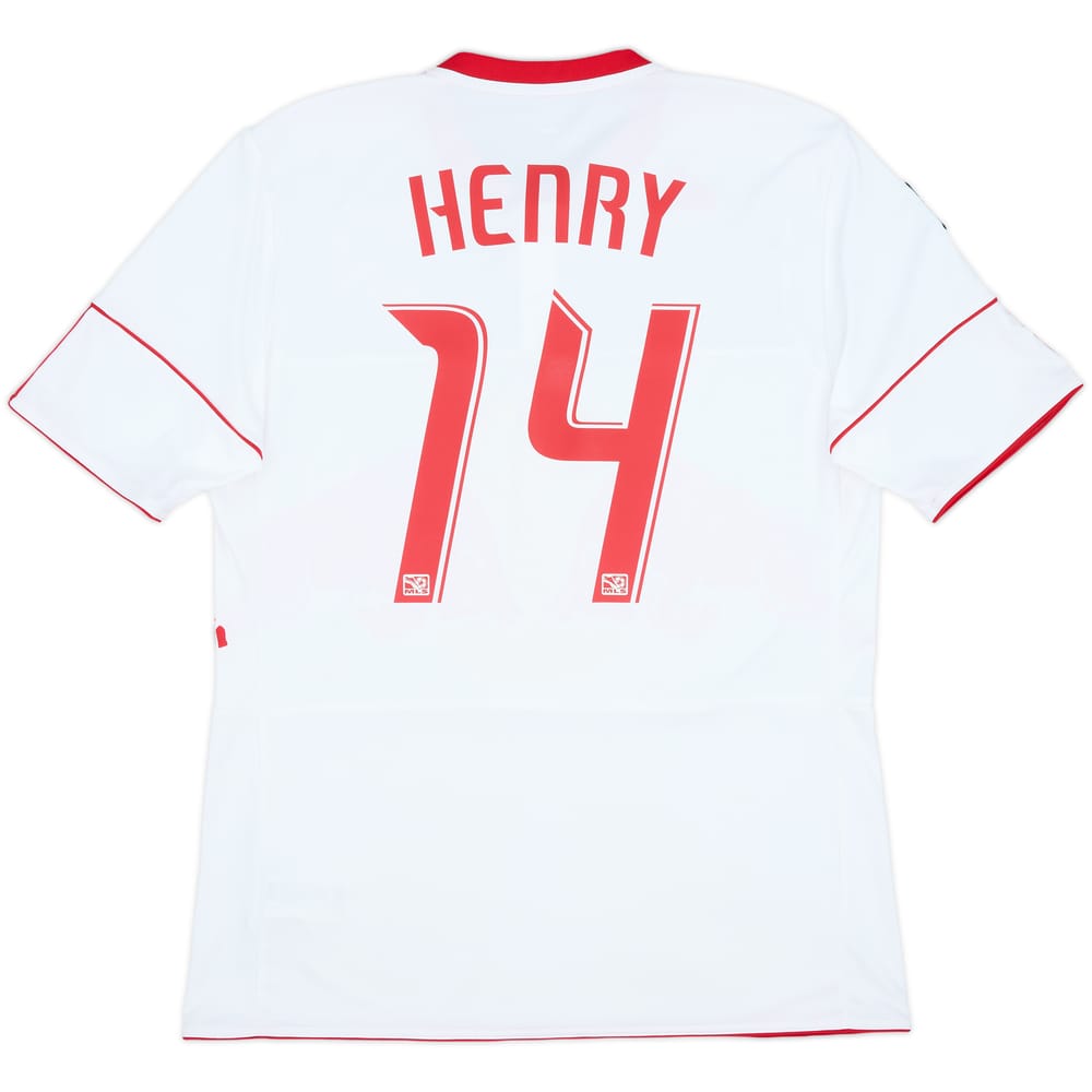 2010 New York Red Bulls Home Shirt Henry #14 - 9/10 - (L)