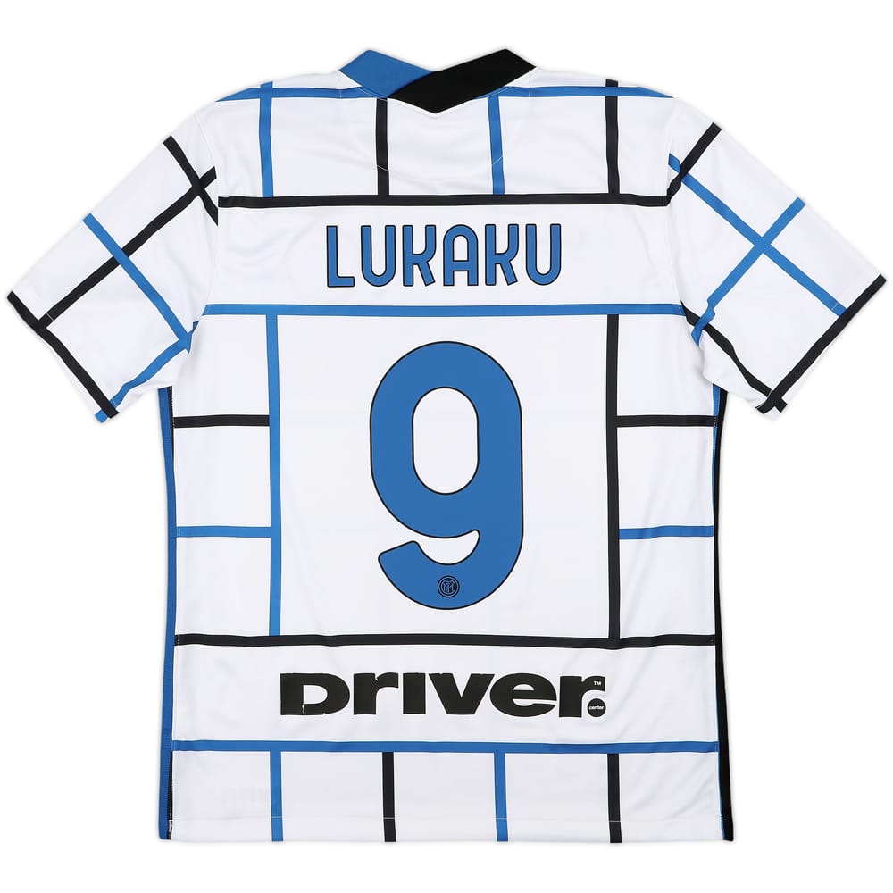 2020-21 Inter Milan Away Shirt Lukaku #9 - 8/10 - (L)