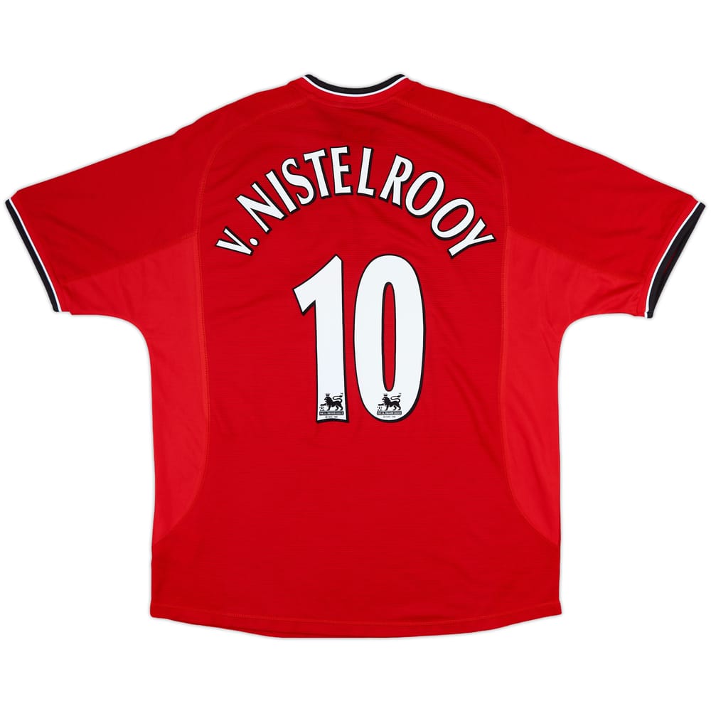 2000-02 Manchester United Home Shirt V.Nistelrooy #10 - 10/10 - (XL)