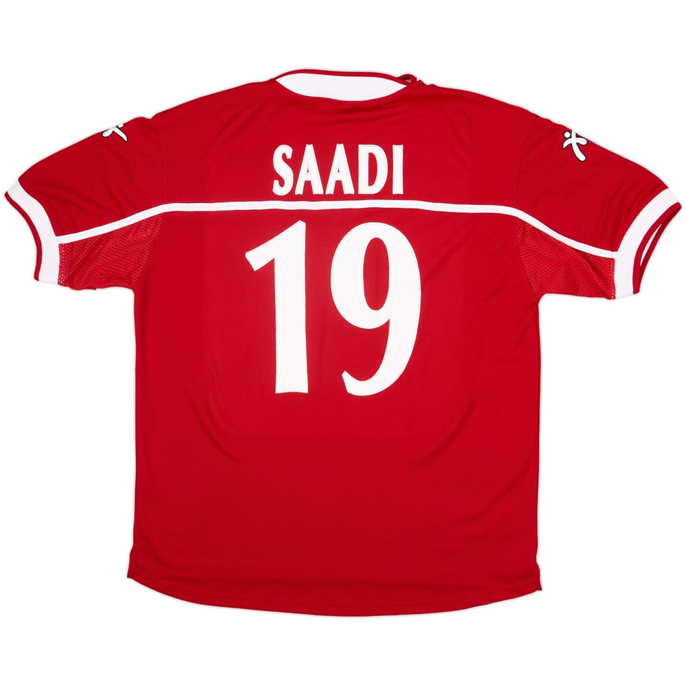 2003-04 Perugia Home Shirt Saadi #19 (XL)