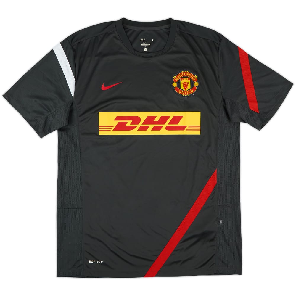 2012-13 Manchester United Nike Training Shirt - 9/10 - (L)