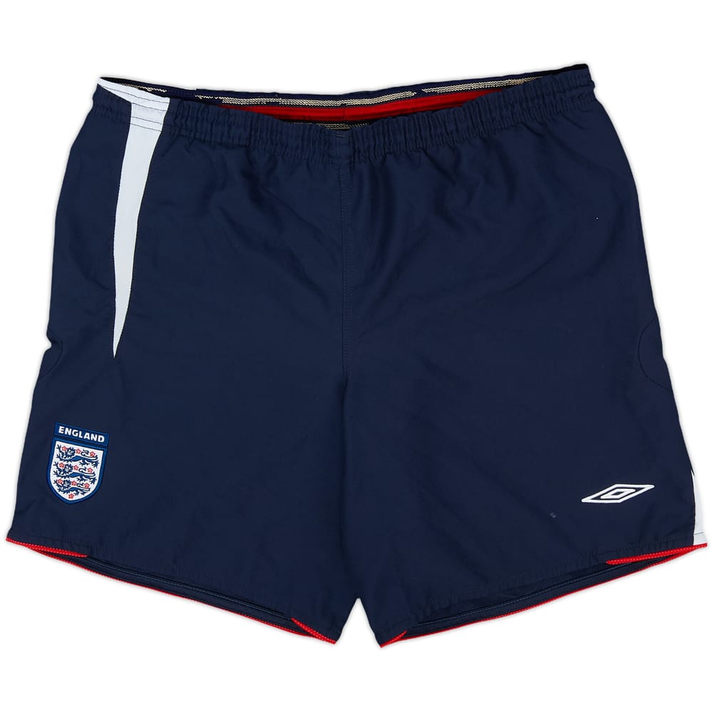 2005-07 England Home Shorts - 5/10 - (M)