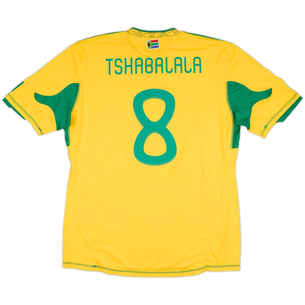 2009-11 South Africa Home Shirt Tshabalala #8 - 9/10 - (XL)