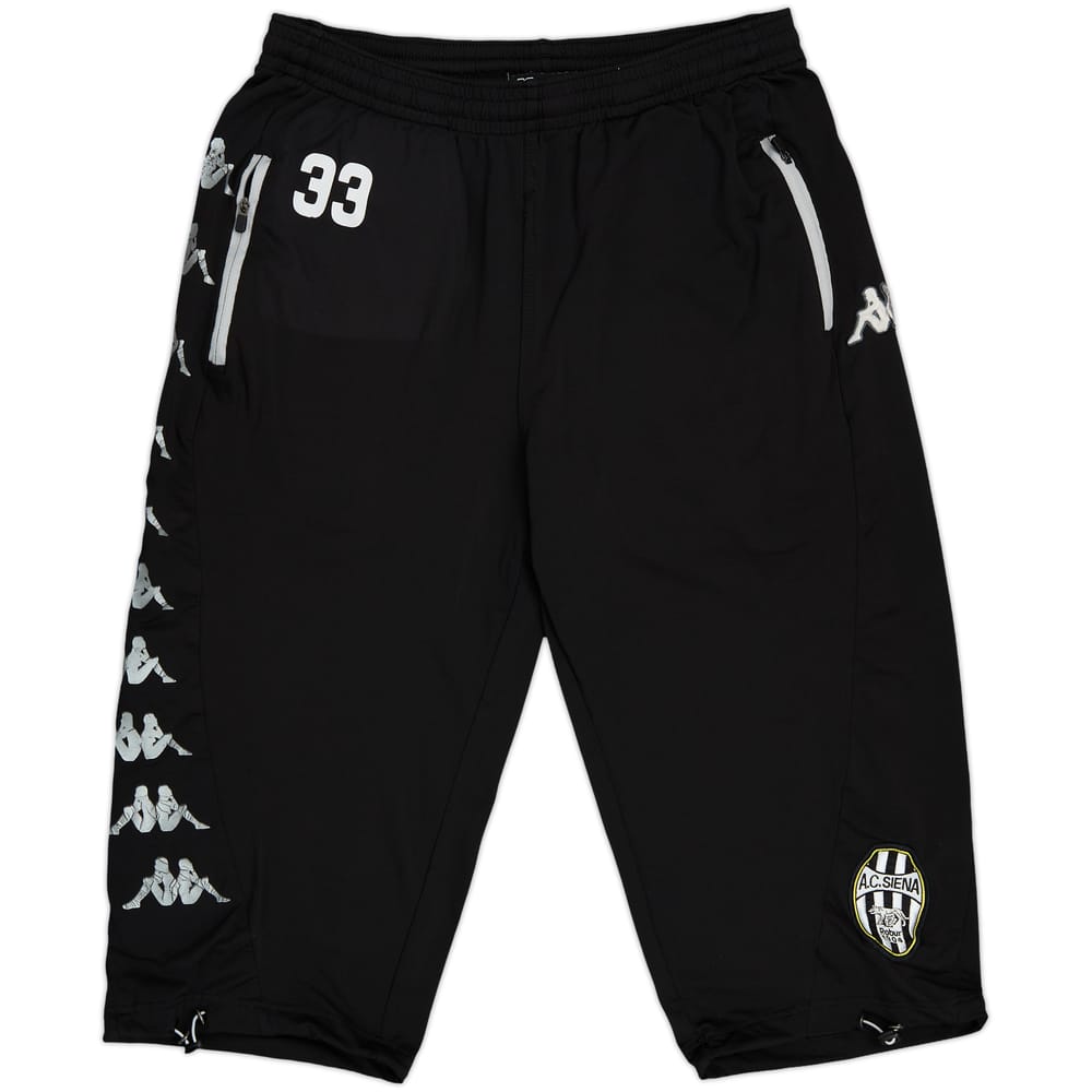 2009-10 Siena Kappa 3/4 Training Pants #33 - 5/10 - (L)