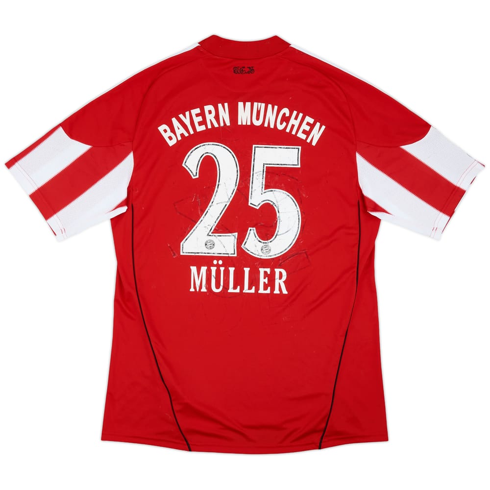 2010-11 Bayern Munich Home Shirt Muller #25 - 4/10 - (L)