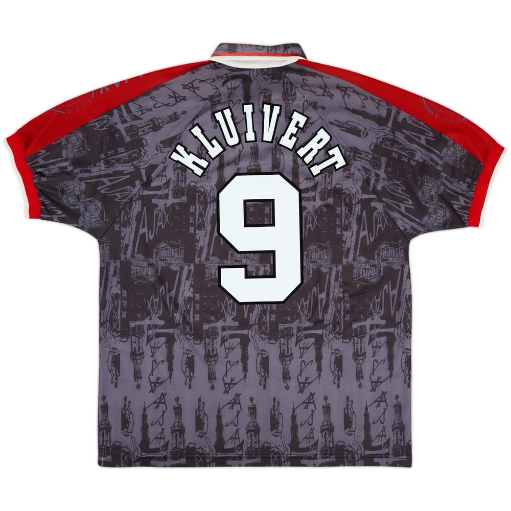 1996-97 Ajax Away Shirt Kluivert #9 - 9/10 - (XL)