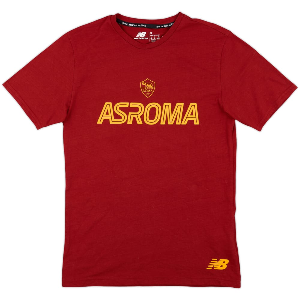 2022-23 Roma New Balance Cotton Tee - 10/10 - (S)
