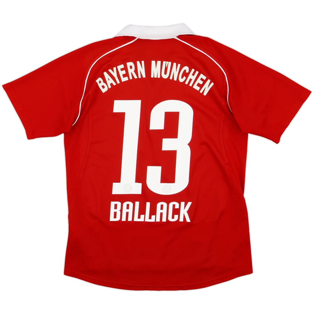 2005-06 Bayern Munich Home Shirt Ballack #13 - 9/10 - (XL.Boys)