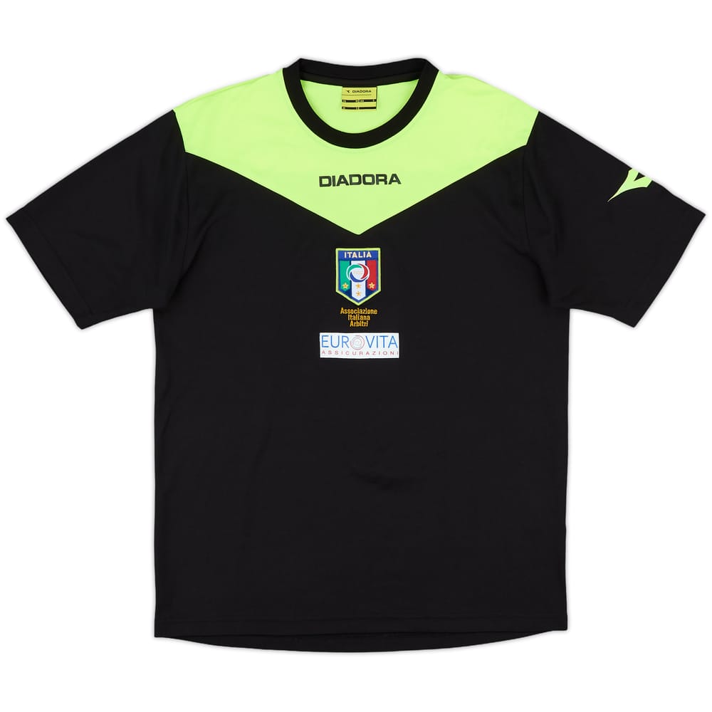 2015-16 Italy Diadora Referee Shirt - 9/10 - (S)