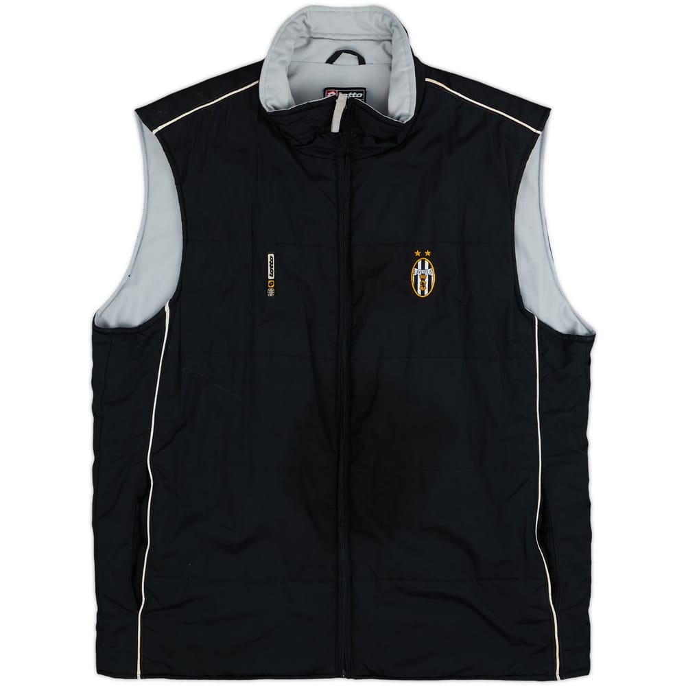 2001-02 Juventus Lotto Padded Gilet - 8/10 - (L)