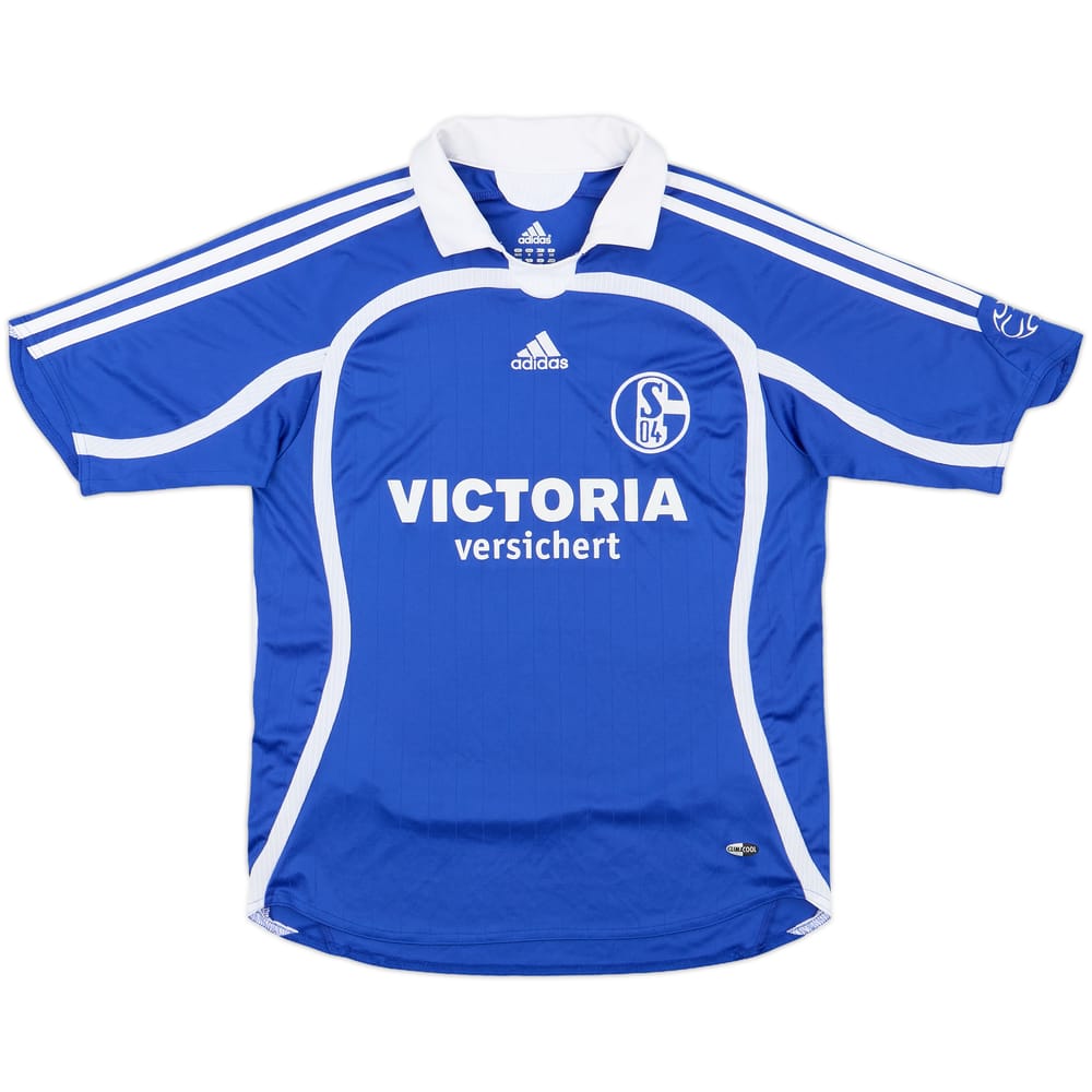 2006-07 Schalke Home Shirt - 9/10 - (L.Boys)