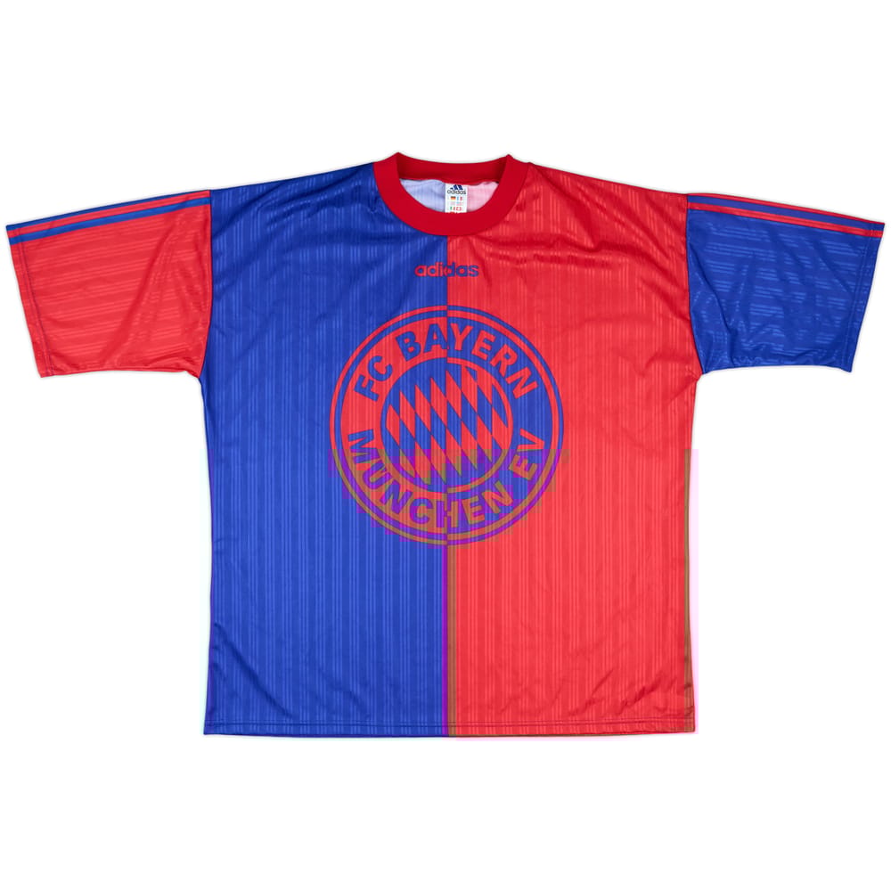 1995-96 Bayern Munich adidas Training Shirt - 9/10 - (XL)