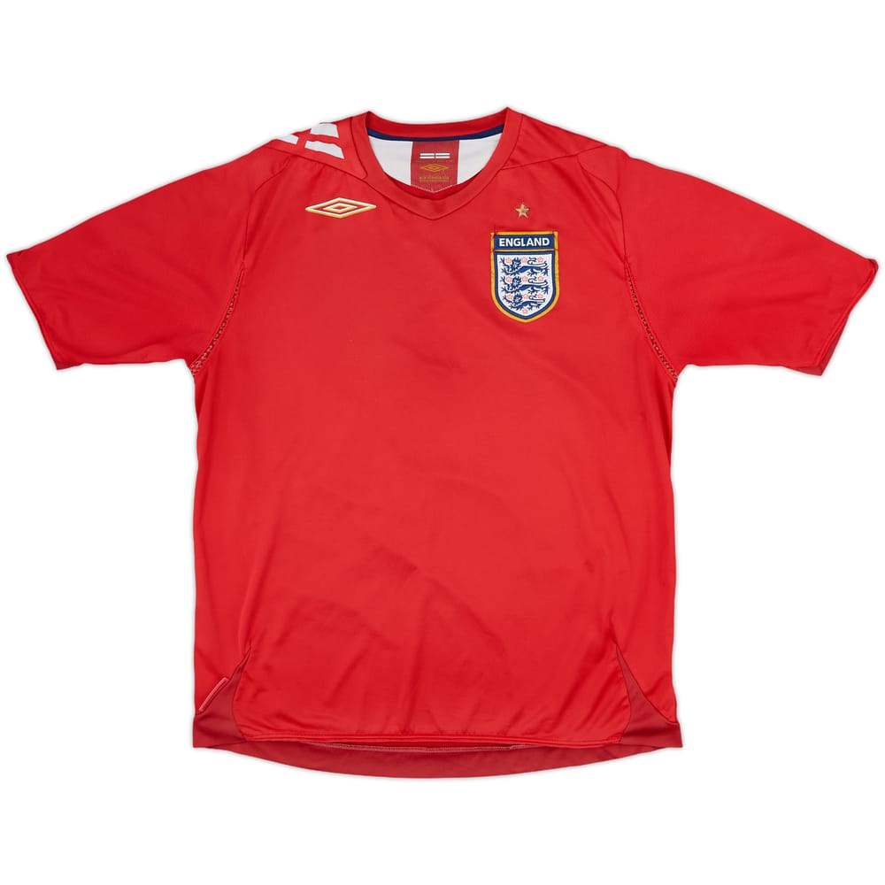 2006-08 England Away Shirt - 5/10 - (L)