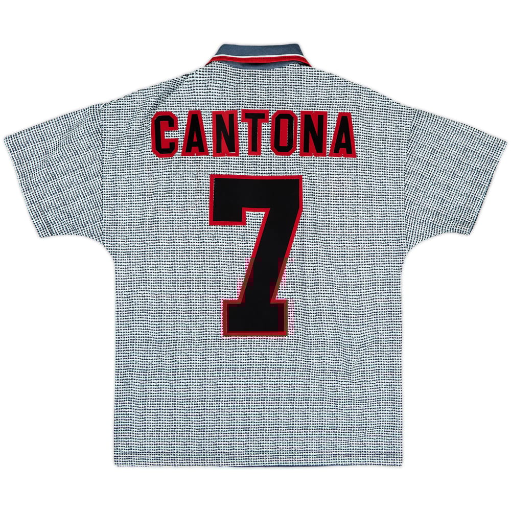1995-96 Manchester United Away Shirt Cantona #7 - 9/10 - (Y)