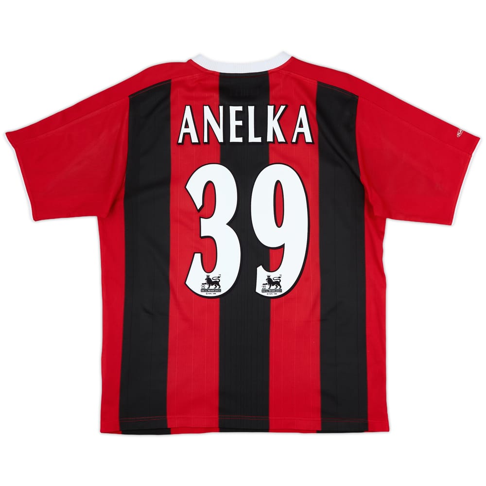 2003-04 Manchester City Away Shirt Anelka #39 - 9/10 - (M)