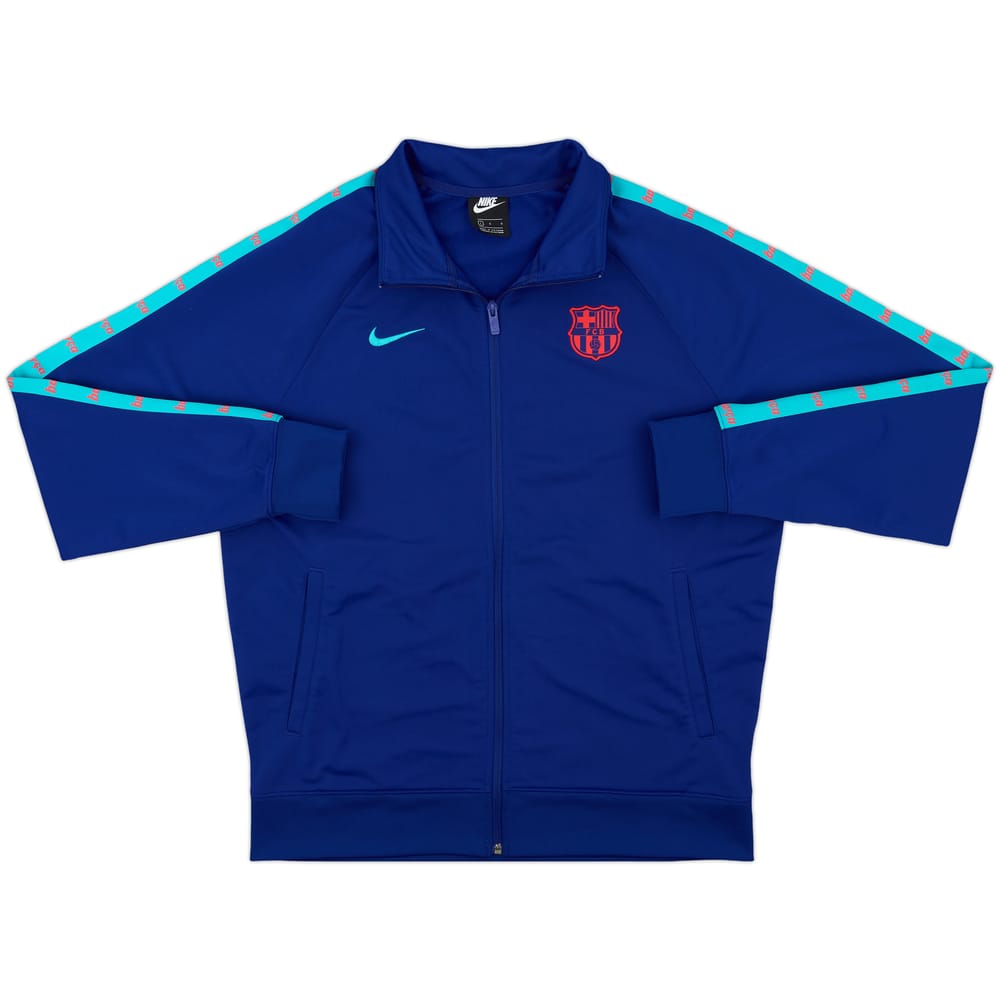 2021-22 Barcelona Nike Track Jacket - 8/10 - (L)