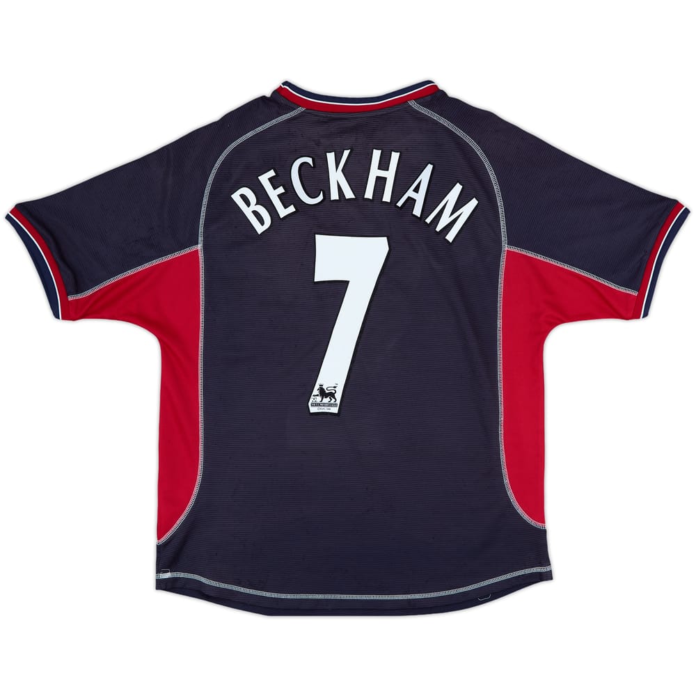 2000-01 Manchester United Third Shirt Beckham #7 - 5/10 - (M)