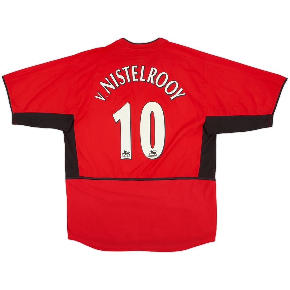 2002-04 Manchester United Home Shirt v.Nistelrooy #10 - 6/10 - (XL)