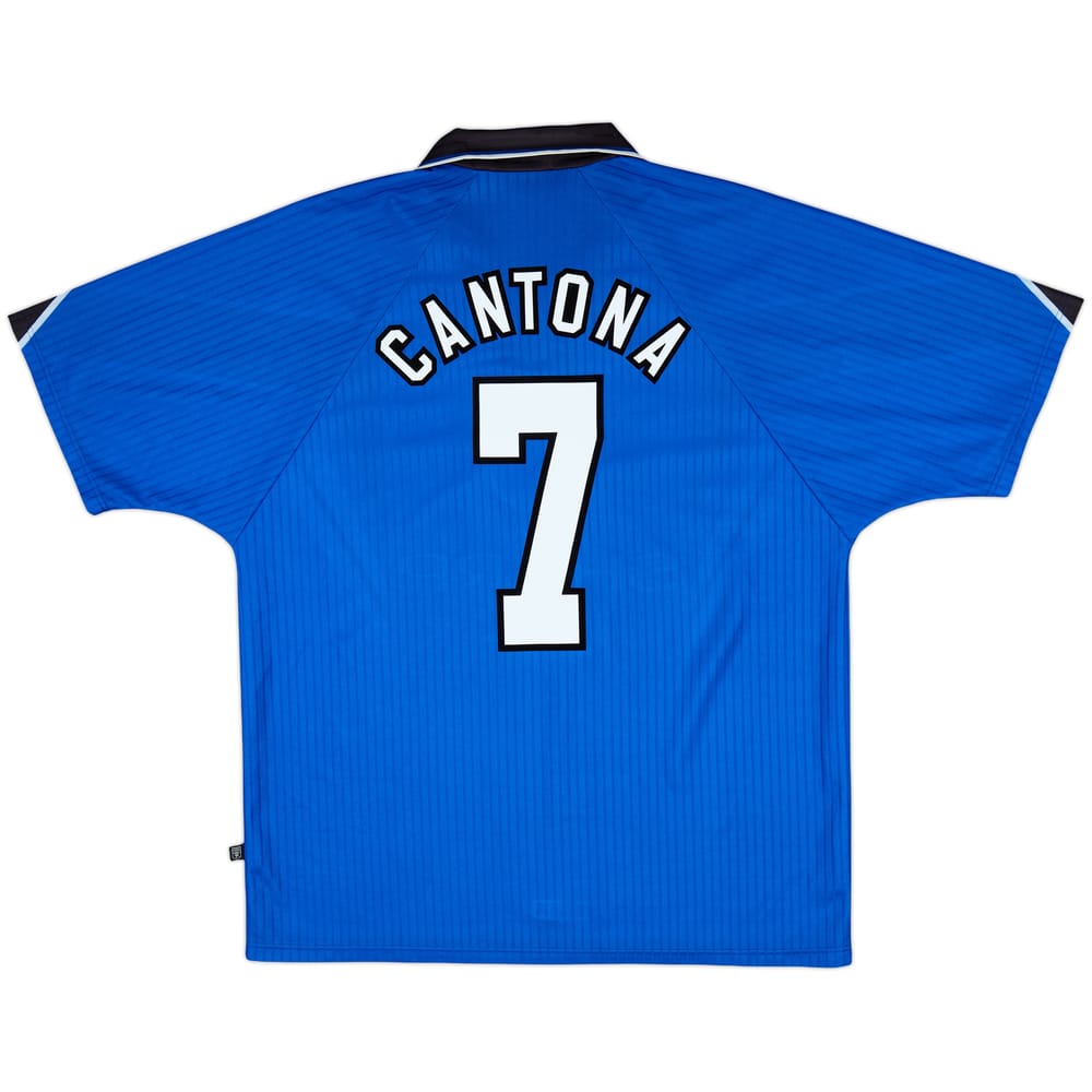 1996-98 Manchester United Third Shirt Cantona #7 - 10/10 - (XL)