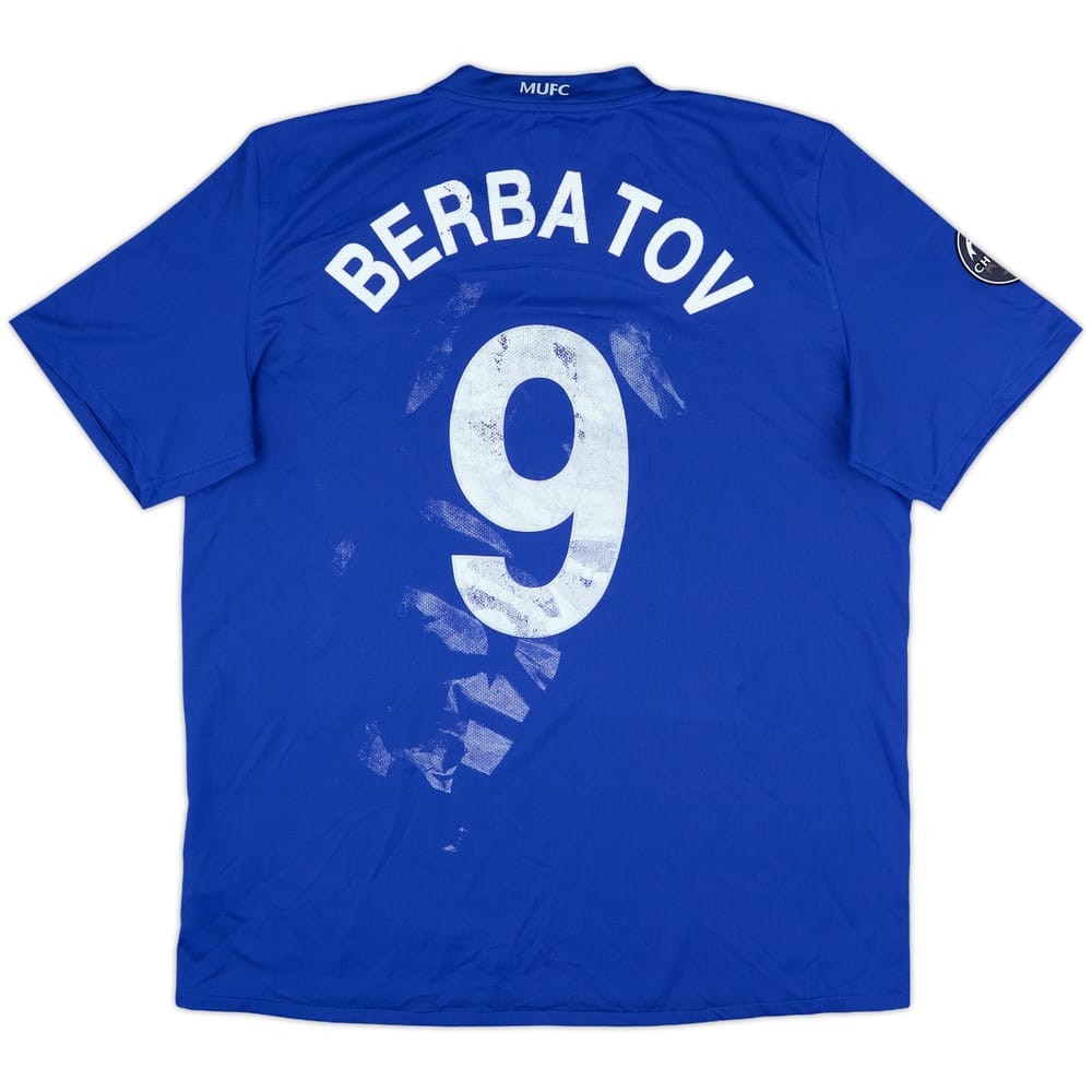 2008-09 Manchester United Third Shirt Berbatov #9 - 4/10 - (XL)