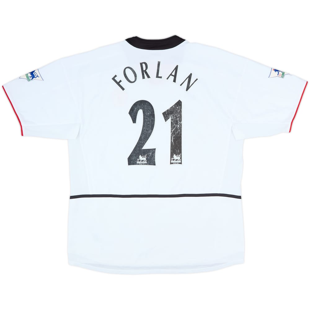 2002-03 Manchester United Away Shirt Forlan #21 - 6/10 - (XL)