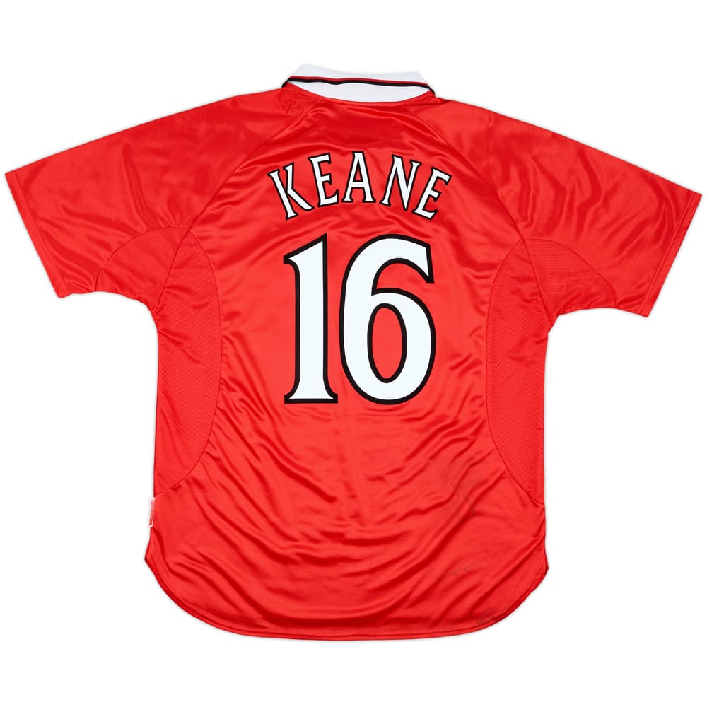 1999-00 Manchester United 'CL Winners' Shirt Keane #16 - 9/10 - (XL)