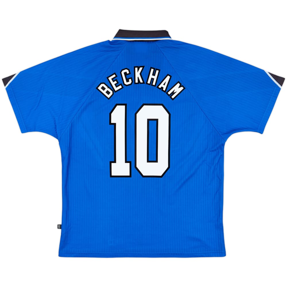 1996-98 Manchester United Third Shirt Beckham #10 - 8/10 - (XL)