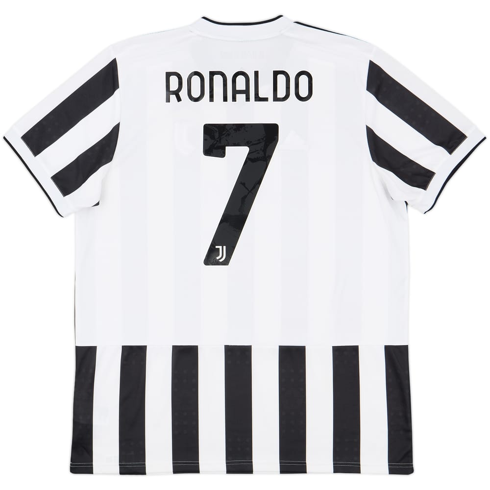 2021-22 Juventus Home Shirt Ronaldo #7 - 10/10 - (XL)