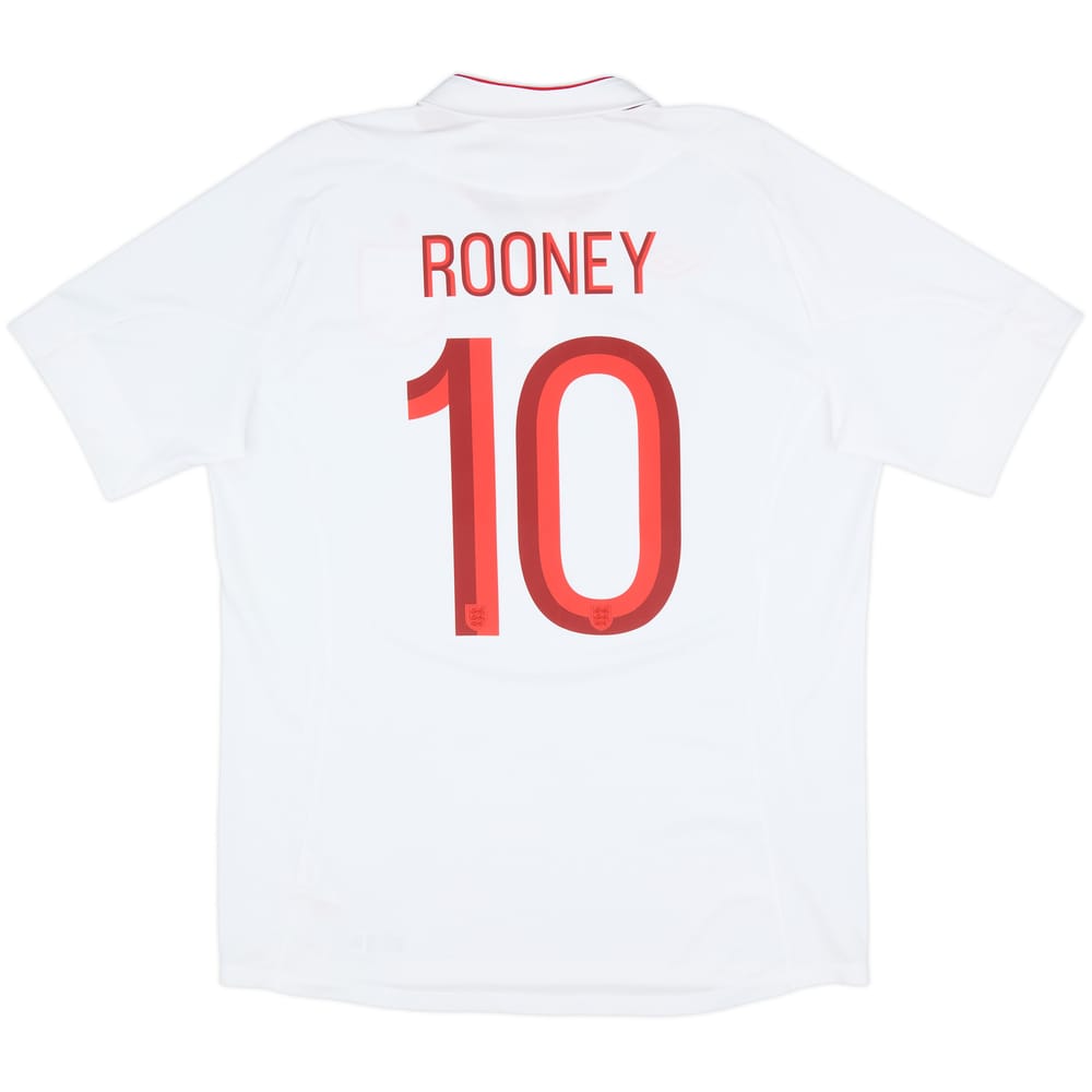2012-13 England Home Shirt Rooney #10 (L)