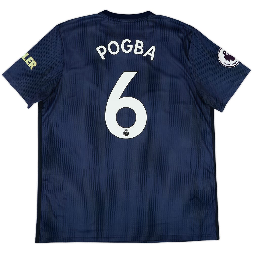 2018-19 Manchester United Third Shirt Pogba #6 - 7/10 - (XL)
