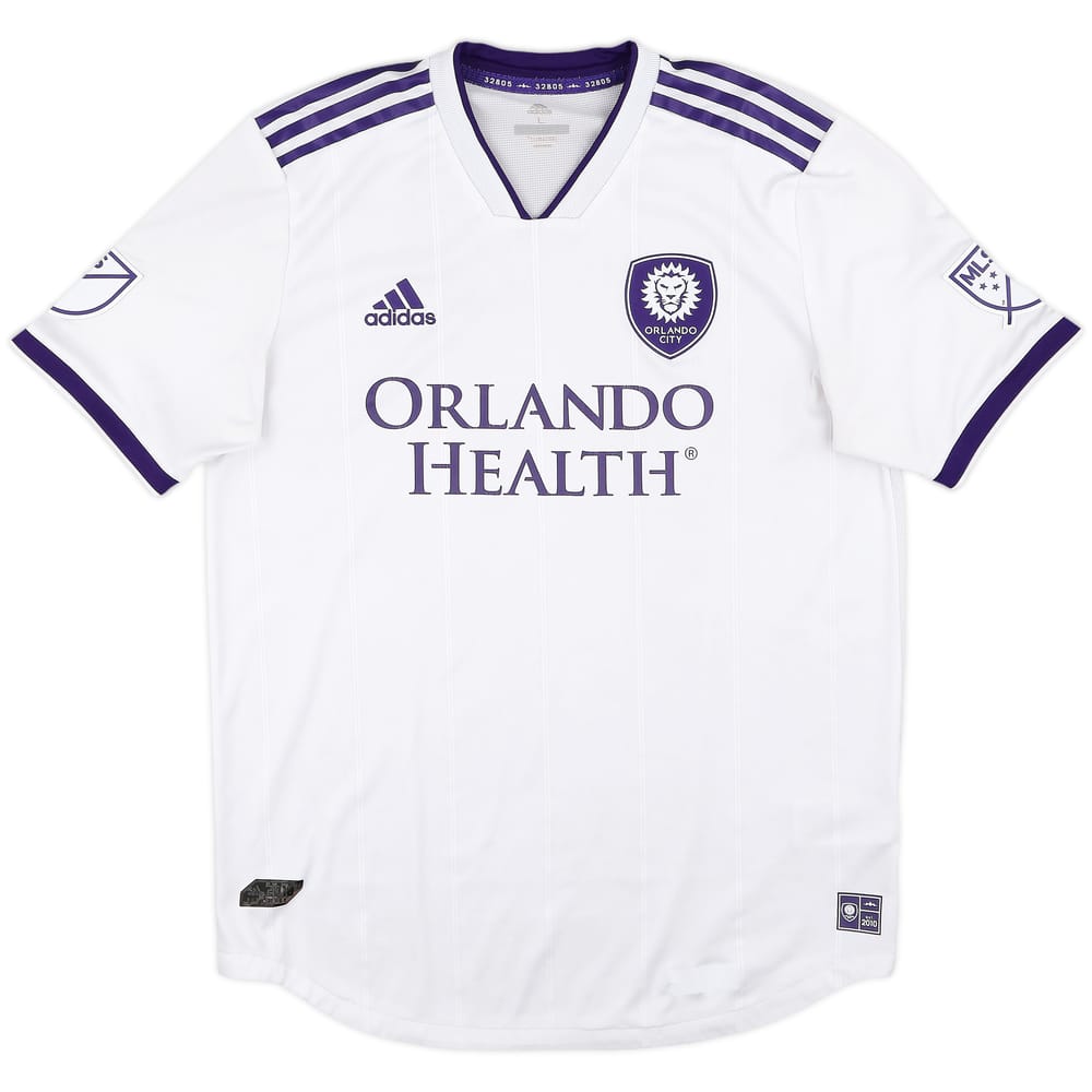 2018 Orlando City Authentic Away Shirt - 7/10 - (L)