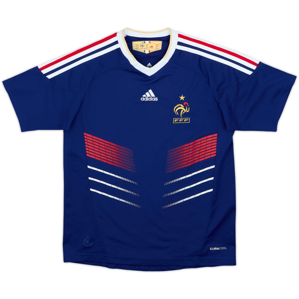 2009-10 France Home Shirt - 7/10 - (M.Boys)