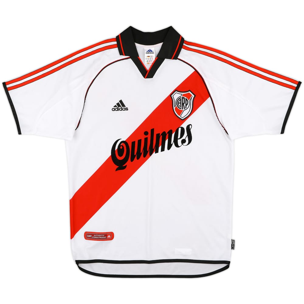 2000-02 River Plate Home Shirt - 7/10 - (M)