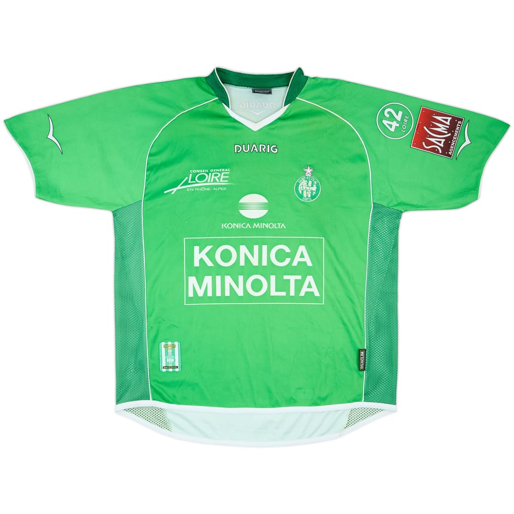 2004-05 Saint Etienne Home Shirt - 5/10 - (XL)