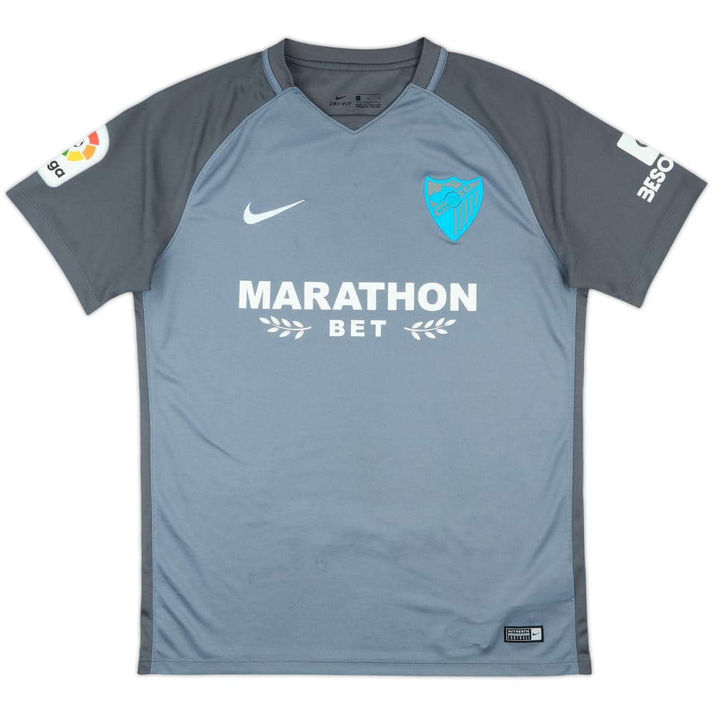 2017-18 Malaga Away Shirt - 7/10 - (L)