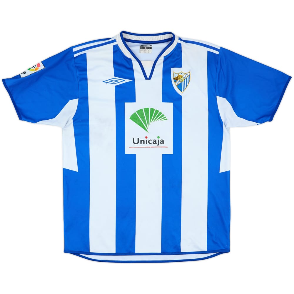 2004-05 Malaga 'Somos 20.000' Home Shirt - 4/10 - (L)