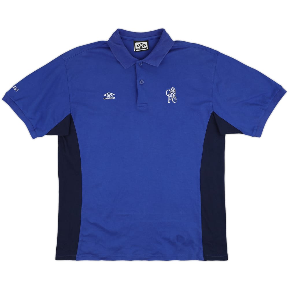 1999-01 Chelsea Umbro Polo Shirt - 8/10 - (XXL)