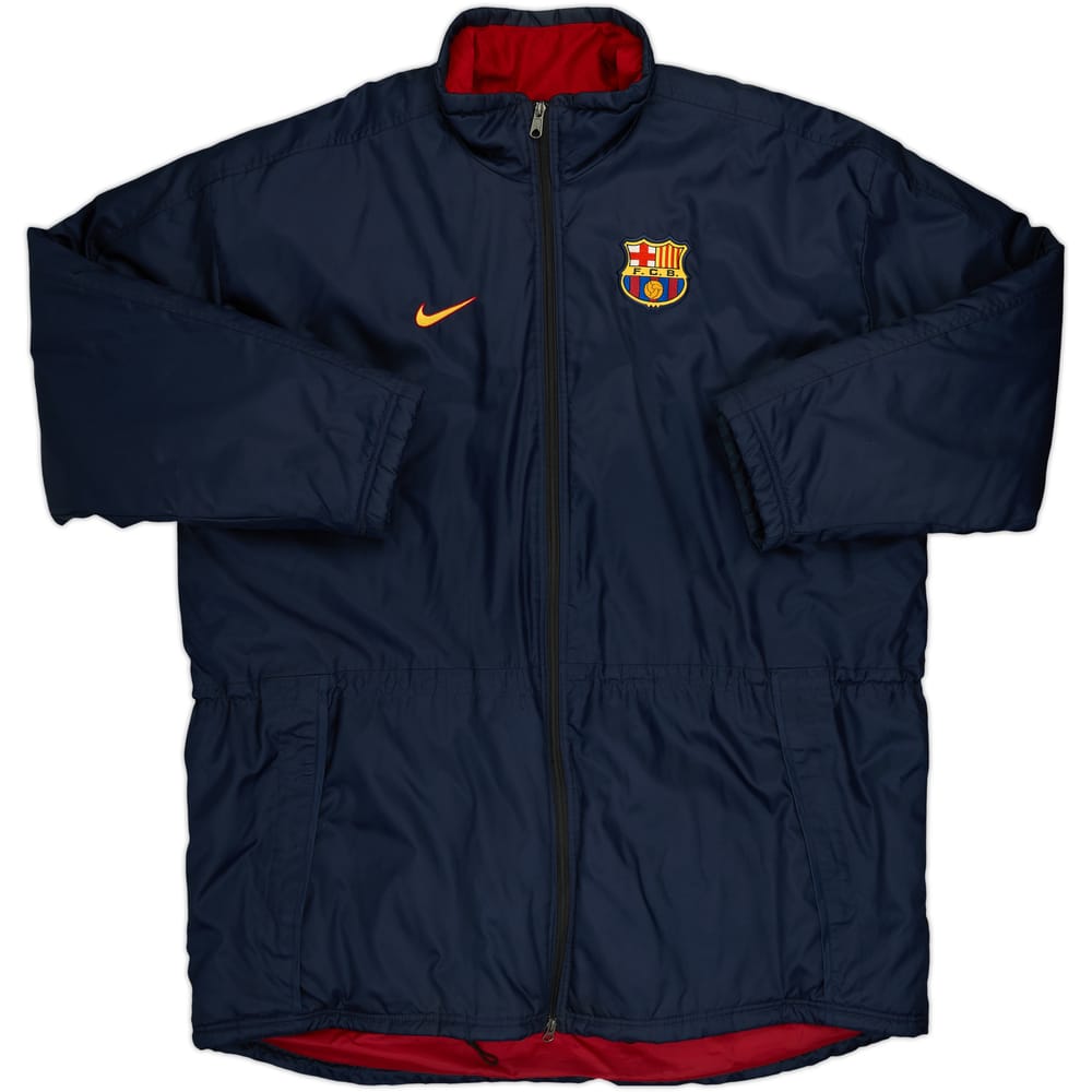 1998-99 Barcelona Nike Padded Bench Coat - 9/10 - (XXL)