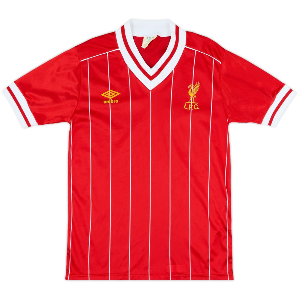 1982-85 Liverpool Home Shirt - 8/10 - (S)