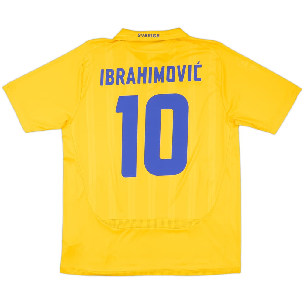 2009-10 Sweden Home Shirt Ibrahimovic #10 - 10/10 - (L)