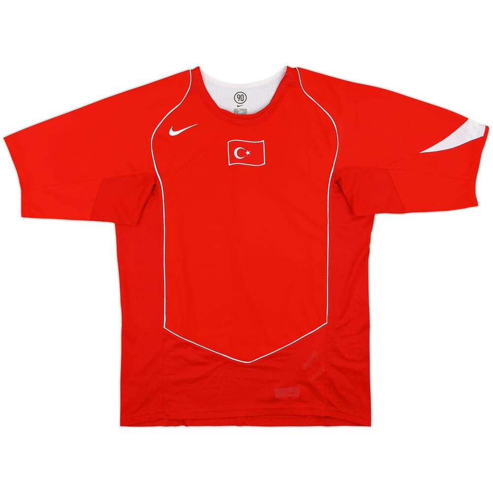 2004-06 Turkey Home Shirt - 8/10 - (L)