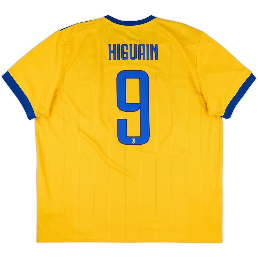 2017-18 Juventus Away Shirt Higuain #9 - 7/10 - (XXL)